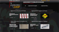 Desktop Screenshot of agencement-shop.org