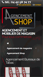 Mobile Screenshot of agencement-shop.org